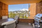 Deck with perfect views of Lone Peak
